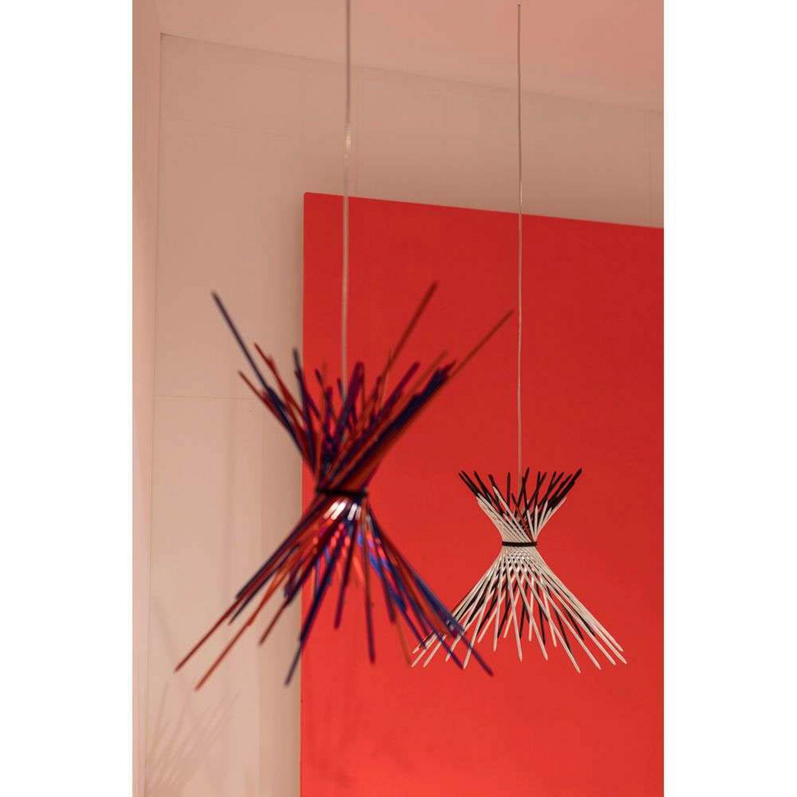 Pic-a-stic Pendel Blue/Red/Orange - Ingo Maurer