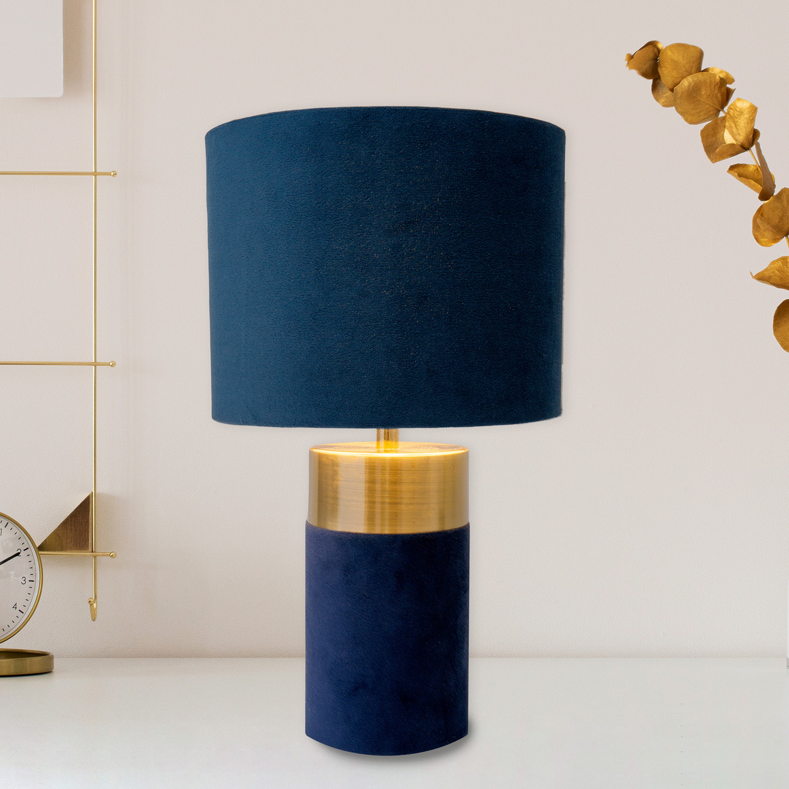 Table lamp 3189512/3189514 with textile shade