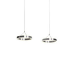 Lyani Hanglamp L85 Chrome/White - Lucande