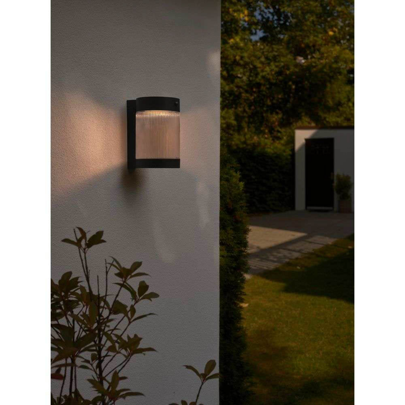 Coupar Solar Draußen Wandleuchte IP44 Schwarz - Nordlux