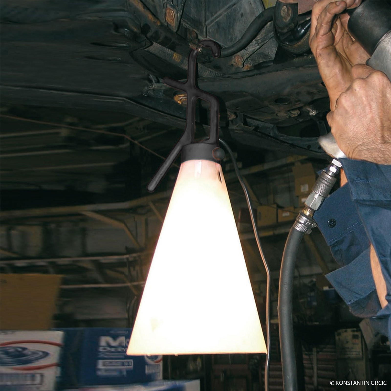 Mayday Work Lamp Black - Flos