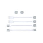 Sada konektorů Paulmann MaxLED COB pro LED pásek, bílá/čirá