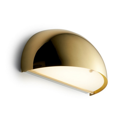 Rørhat vegglampe 40W E14 messing - LIGHT-POINT