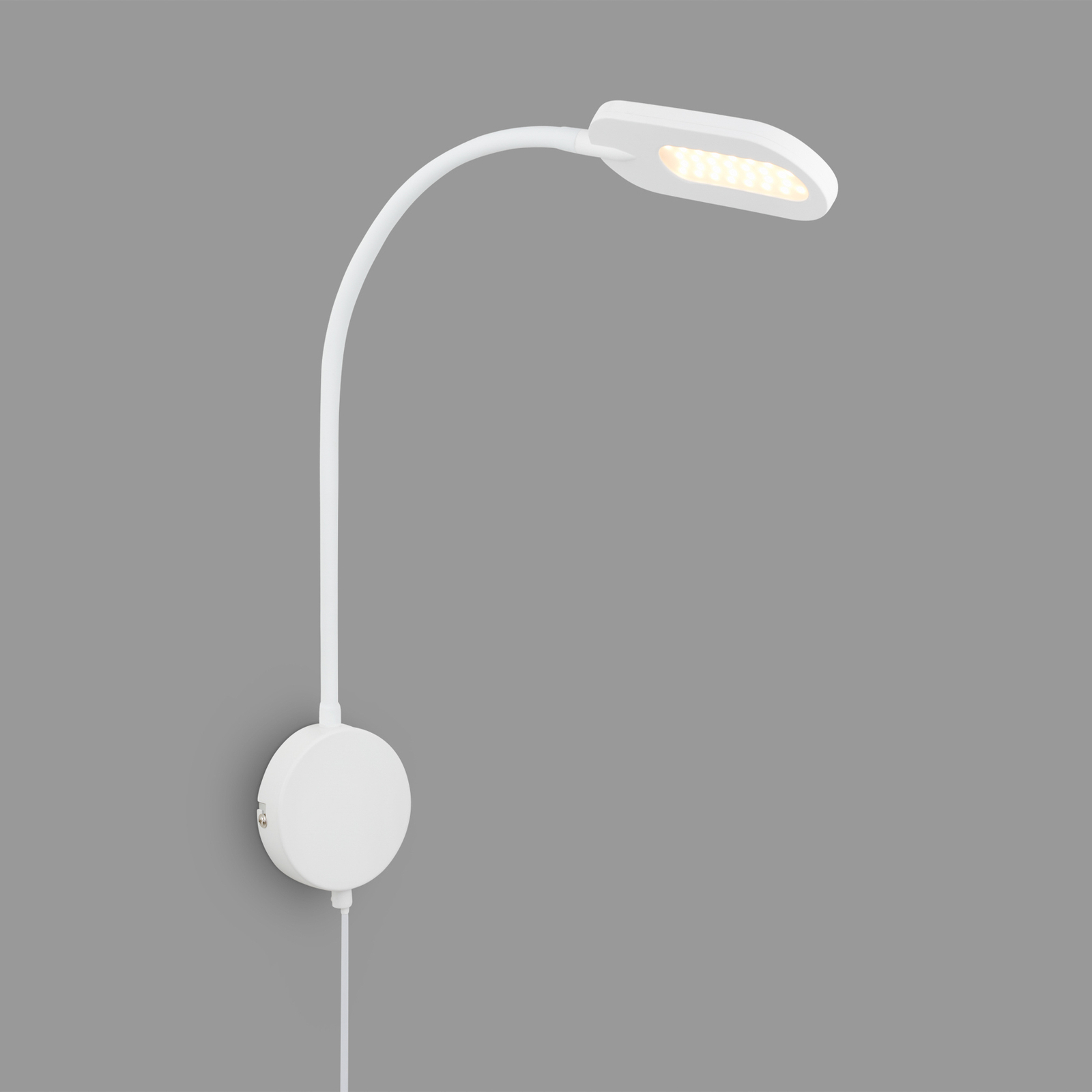 2177016 LED wall light with a dimmer, white