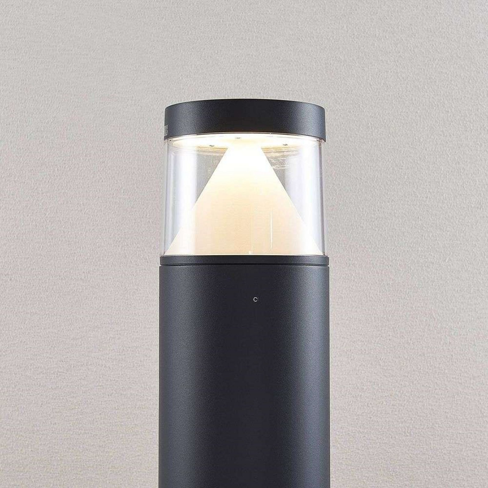 Darja Outdoor Garden Lamp Dark Grey/White - Lucande