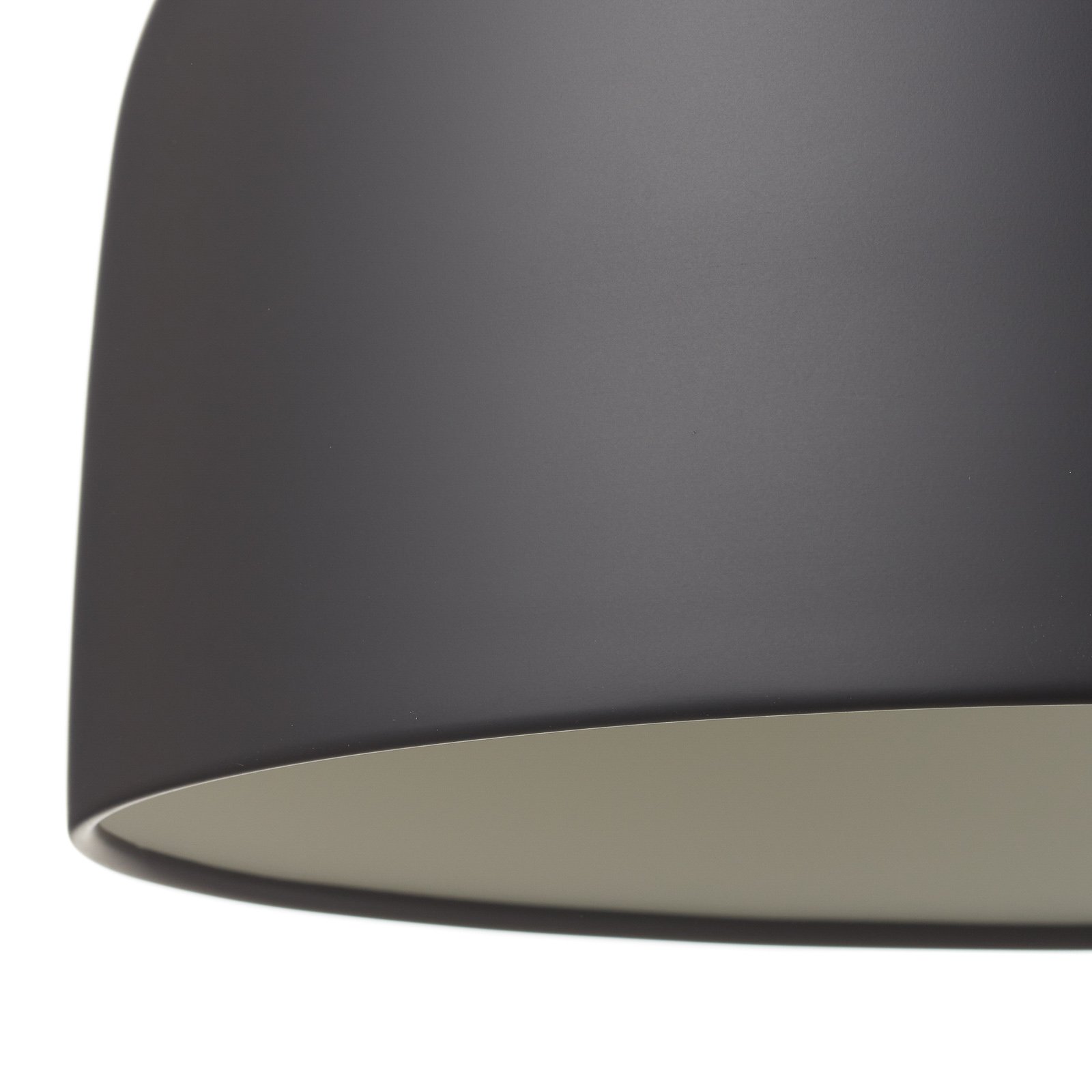 Ronde Pendant ø40 Charcoal Black - GUBI