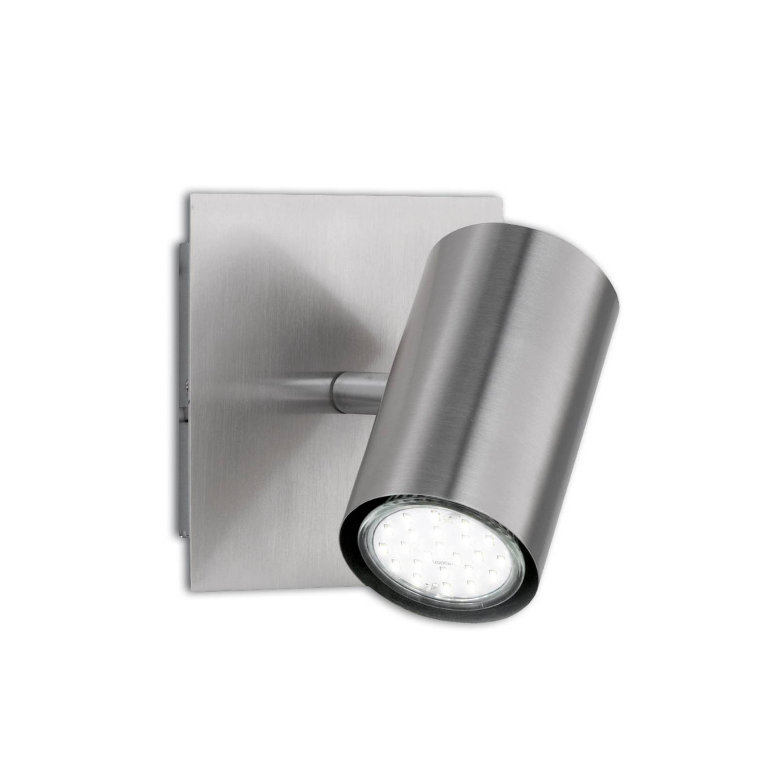 Wandspot Dora mit verstellbarem Spot - nickel matt