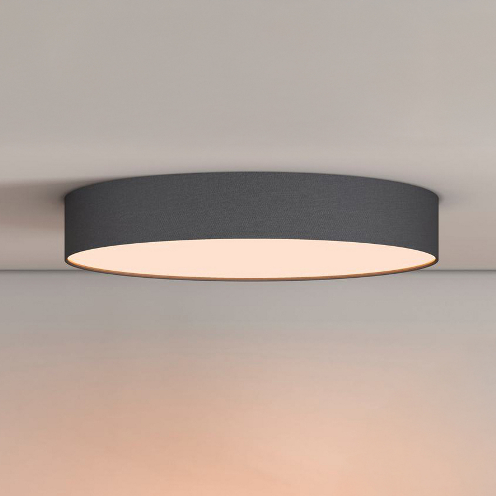 Calex Smart LED plafondlamp Fabric, Ø 40 cm, RGBW, dimbaar