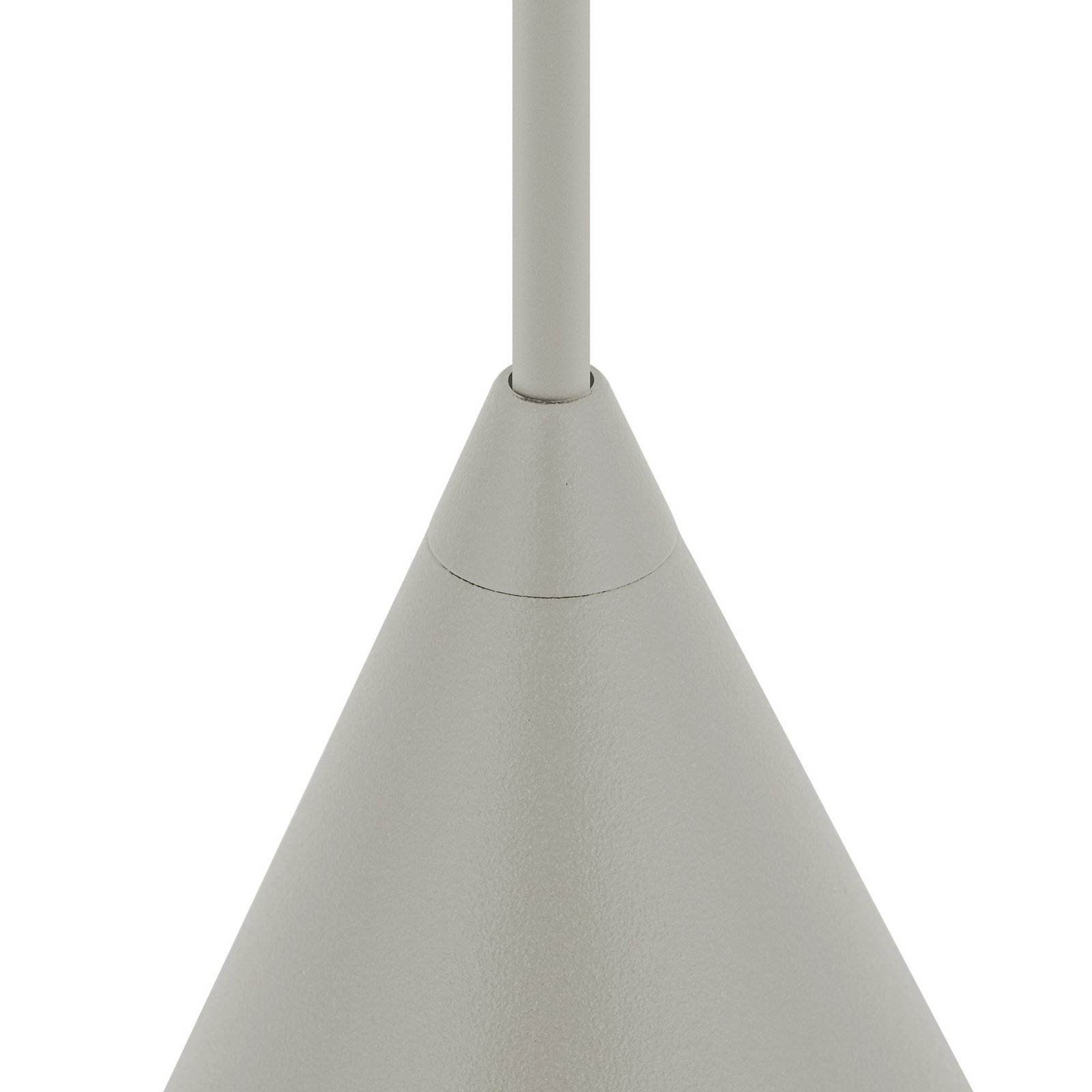 Suspension ZENITH, gris clair, Ø 11 cm, métal, GU10