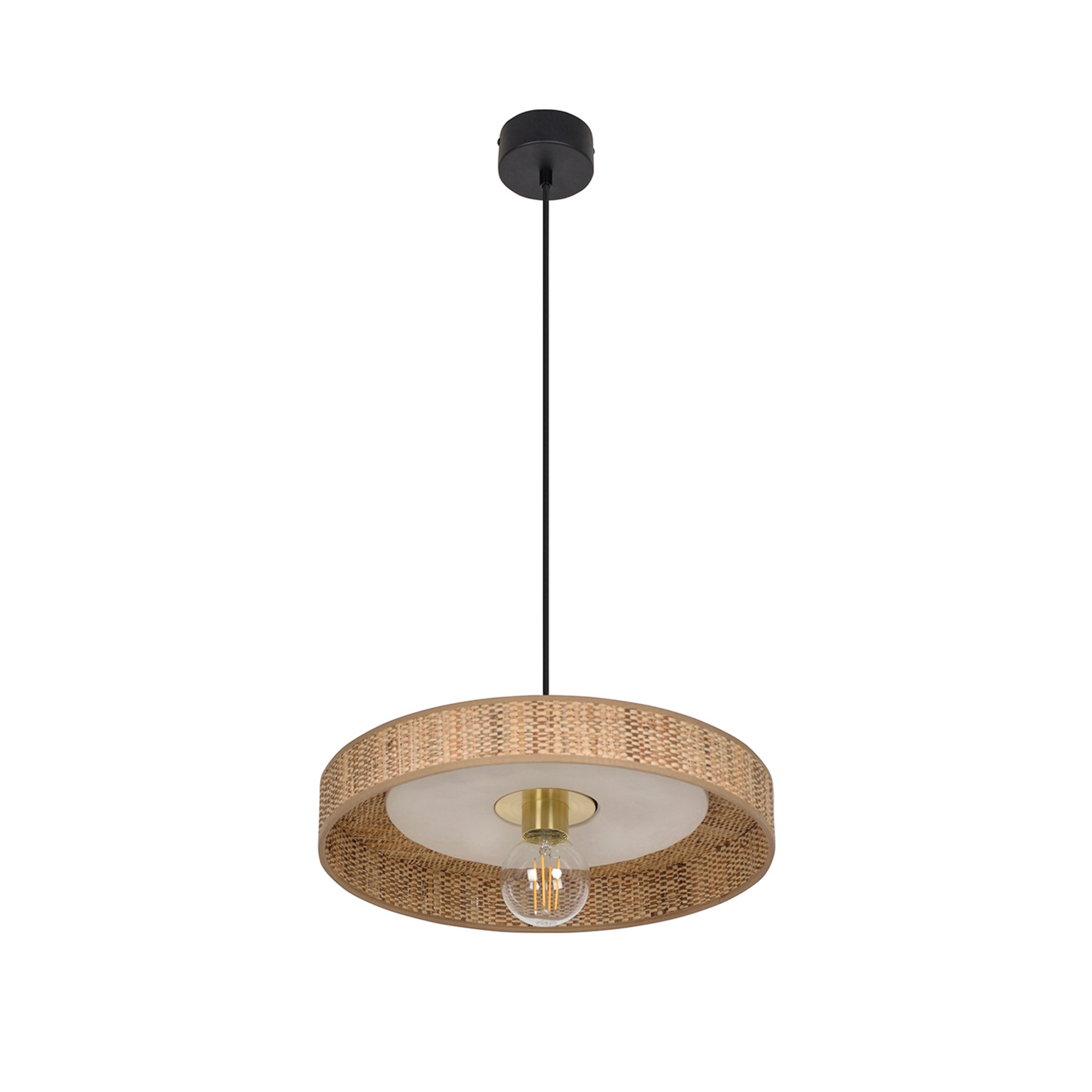 Portinatx Lampada a sospensione Ø 40 cm bianca - MARKET SET