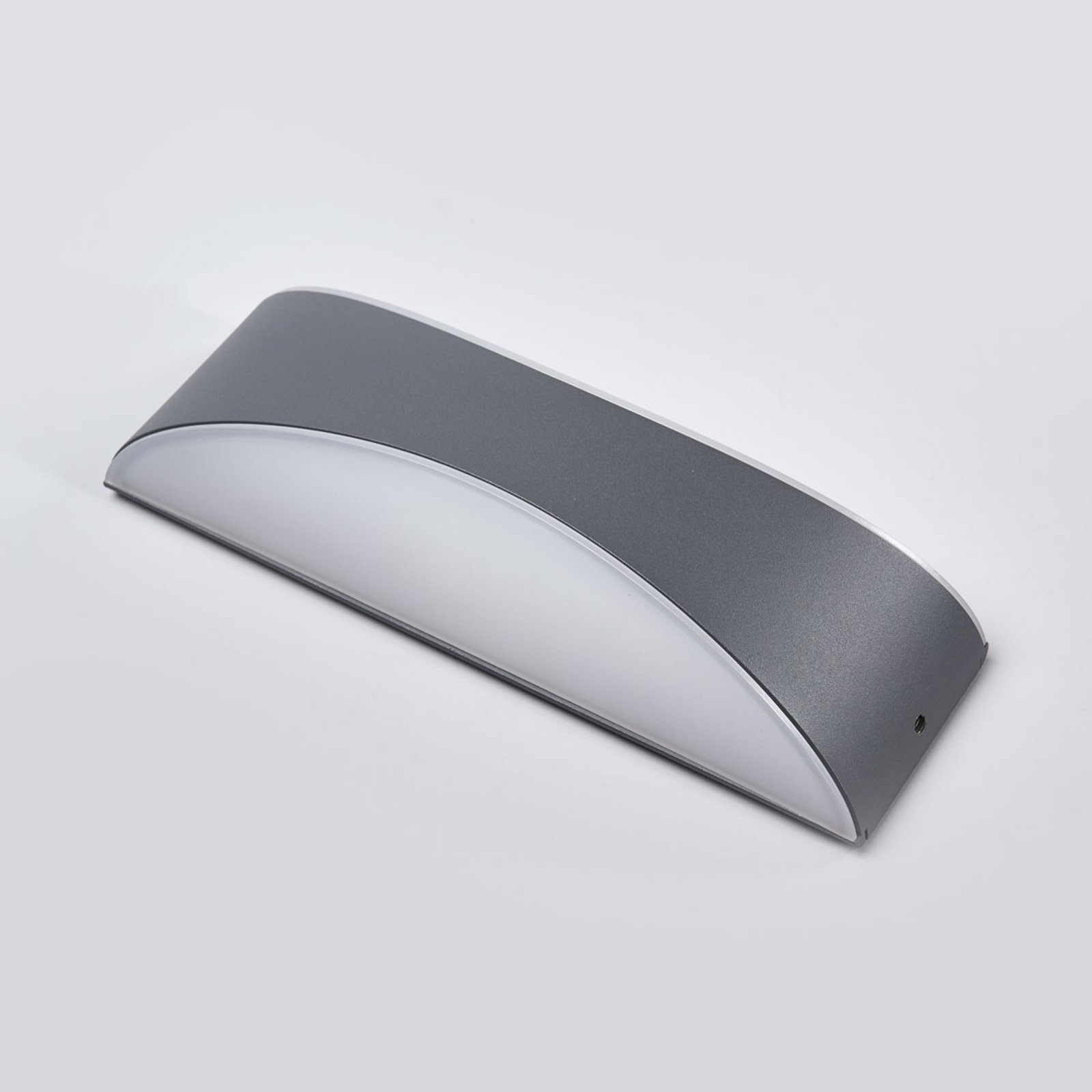Akira LED Candeeiro de Parede Exterior Anthracite - Lucande