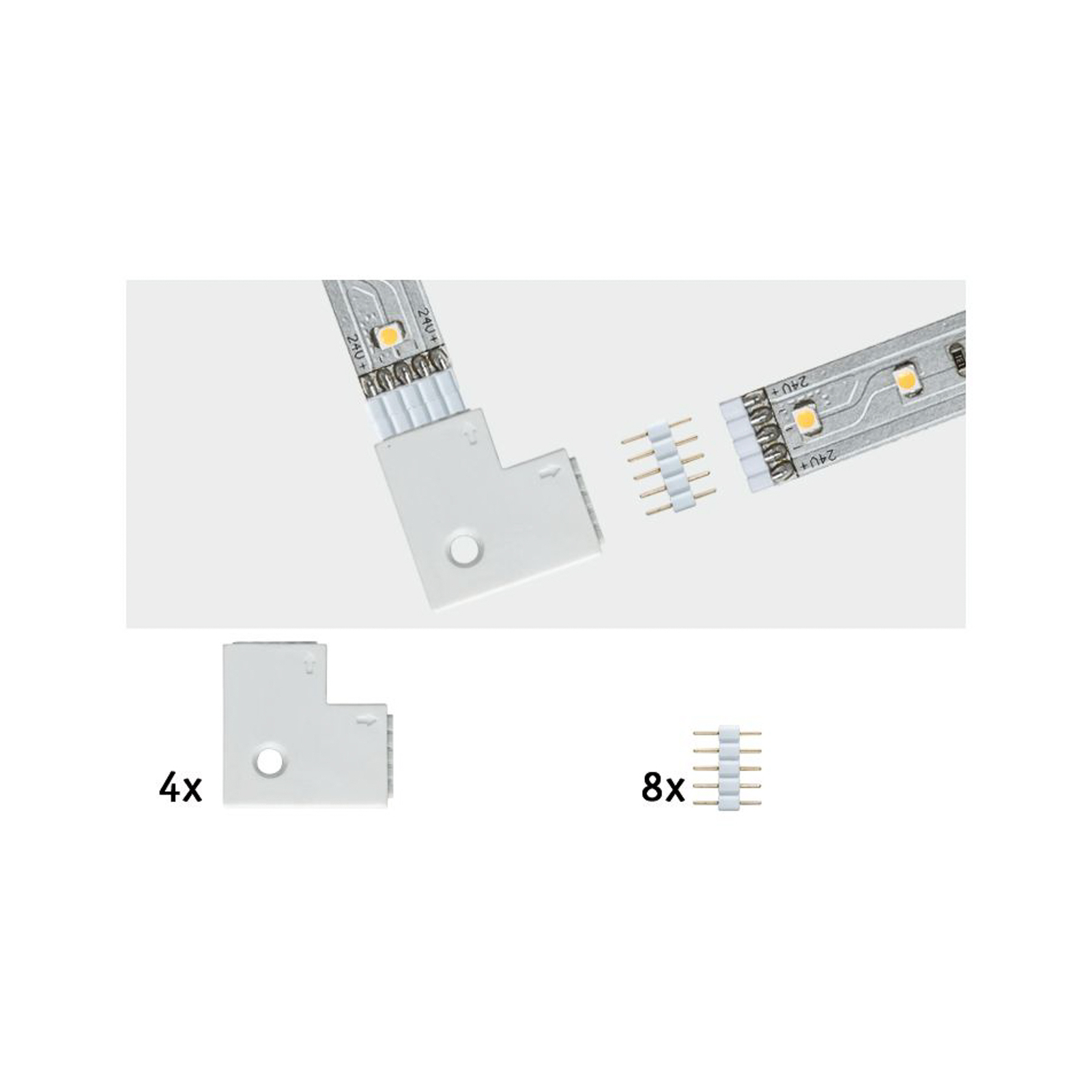 90 degree corner connector for Max LED strip
