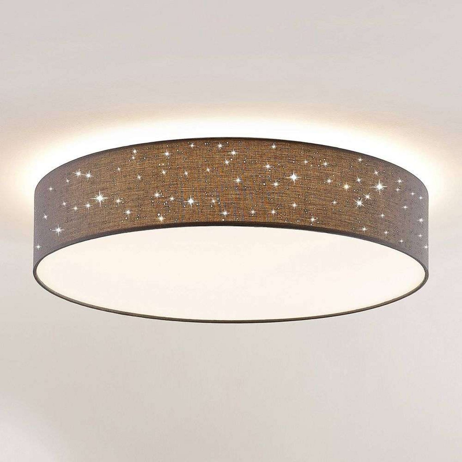 Ellamina LED Kattovalaisin Ø60 Dark Grey - Lindby