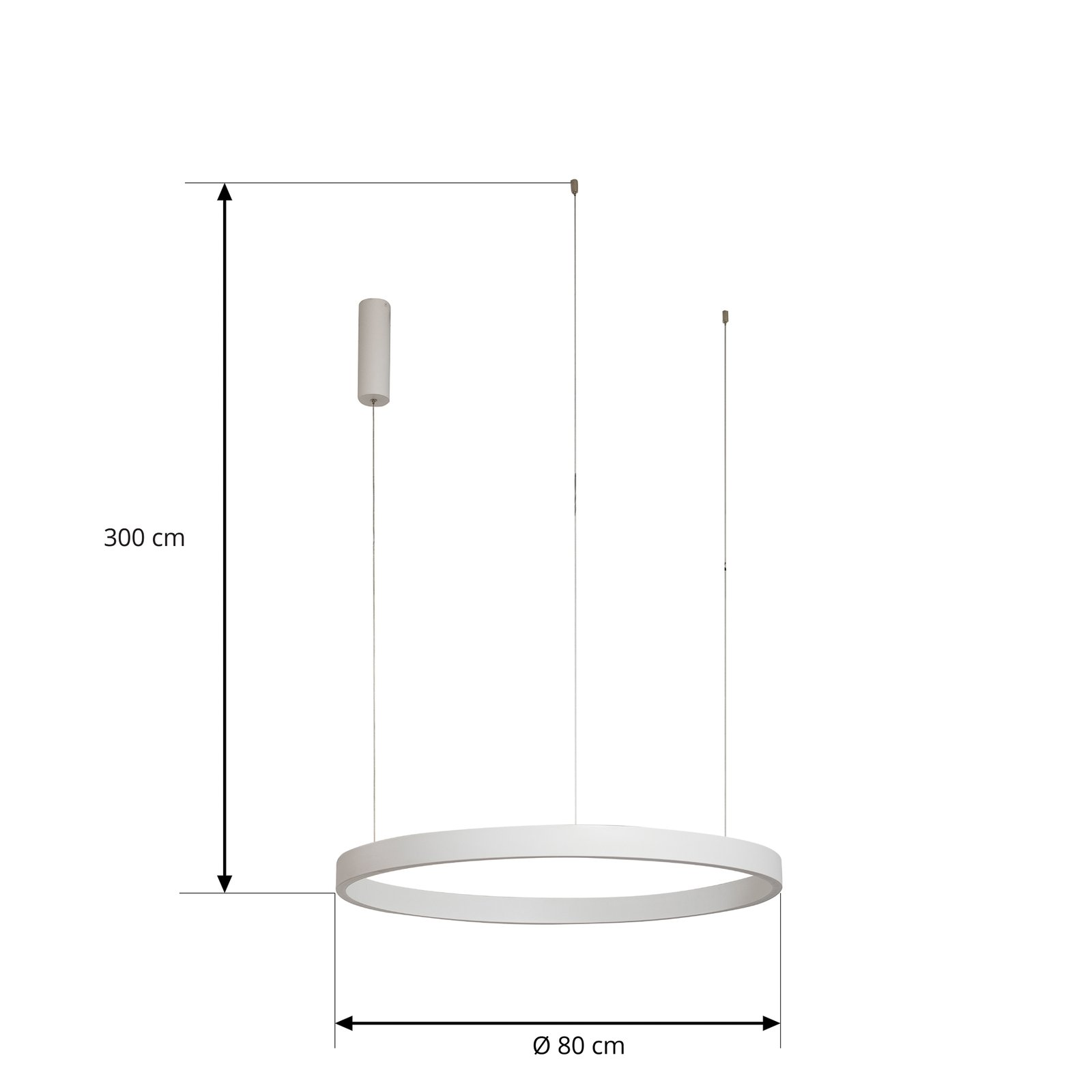 Arcchio Answin suspension LED 49 W blanche