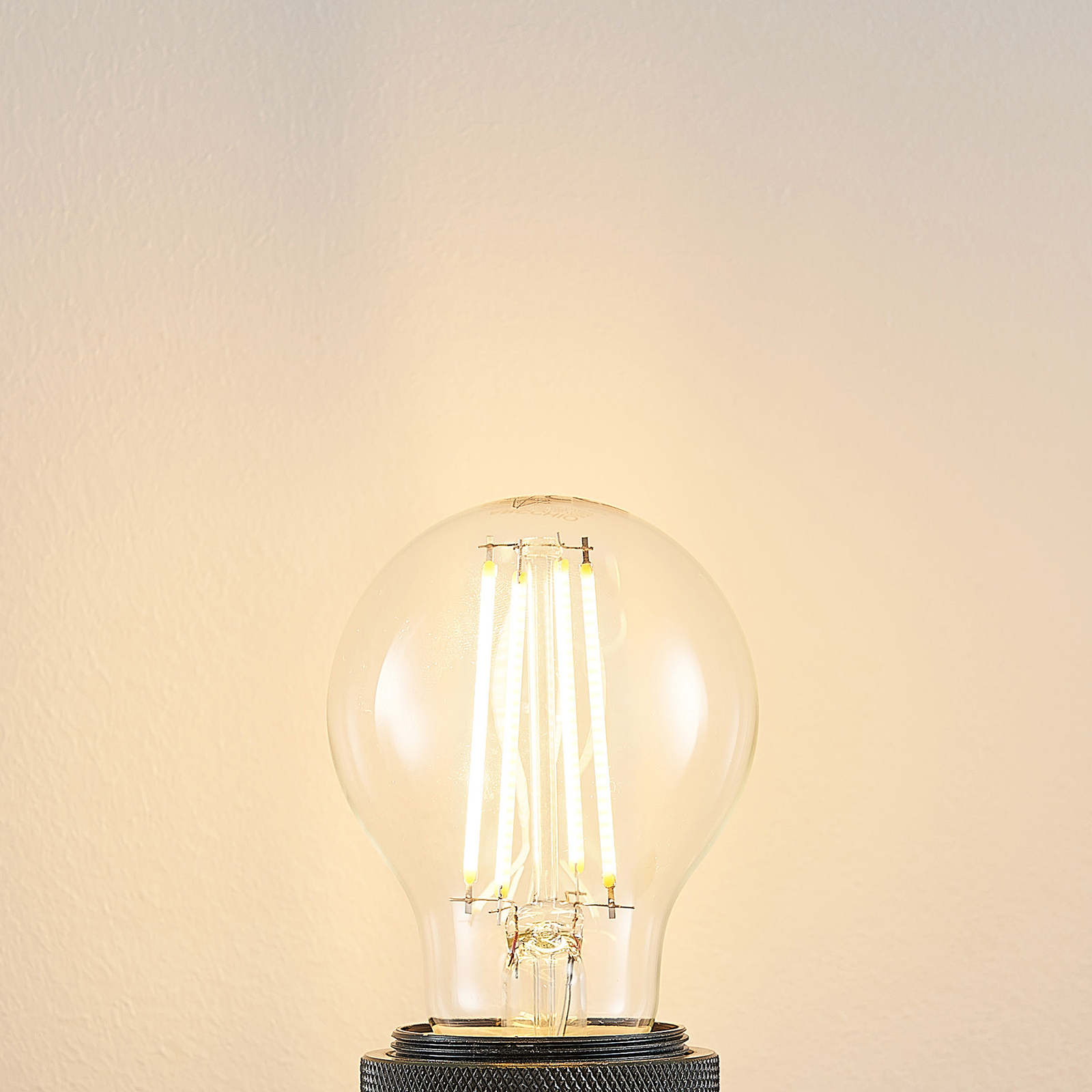 LED bulb E27 A60 6.5 W 827 3-level dimmer 3-pack