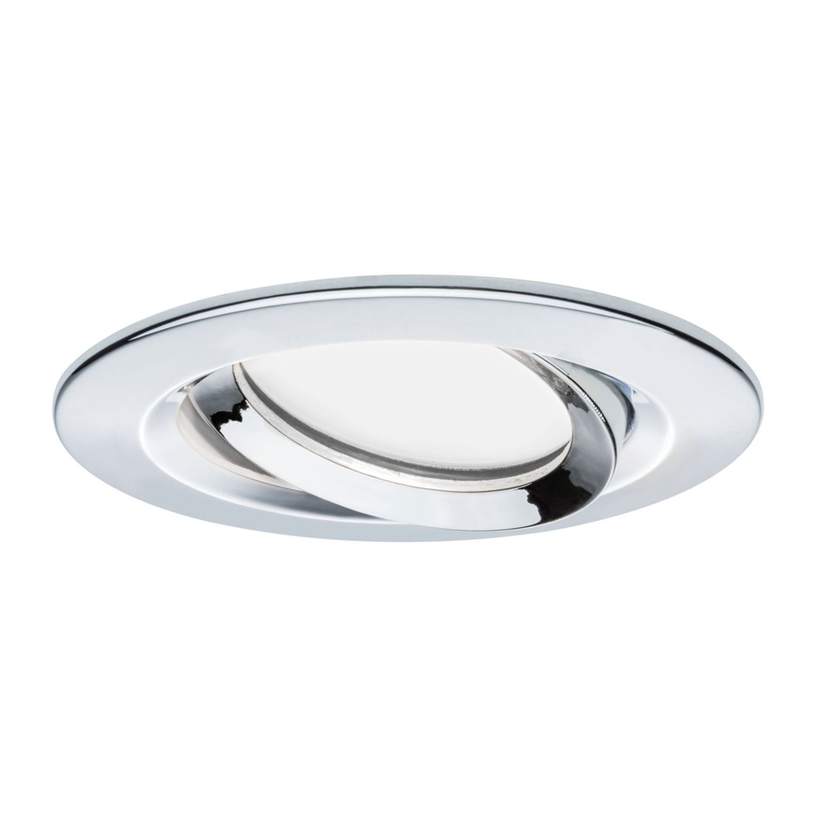 Nova Plus 3-osainen LED-kohdevalaisin, pyöreä, kromi - Paulmann Nova Plus 3-osainen LED-kohdevalaisin, pyöreä, kromi - Paulmann