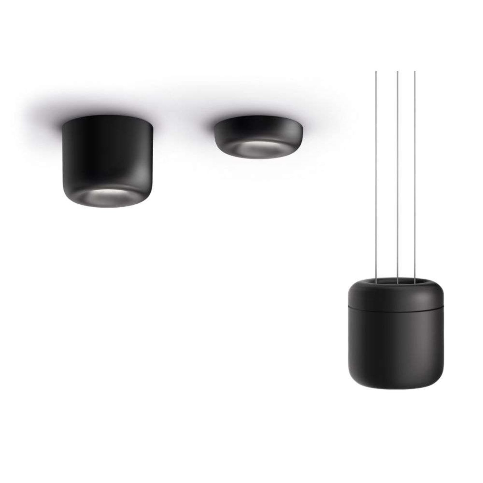 Cavity LED Plafonieră L Black - Serien Lighting