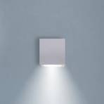 Newgarden LED wandlamp Box 8, wit, 7,5x7,5cm