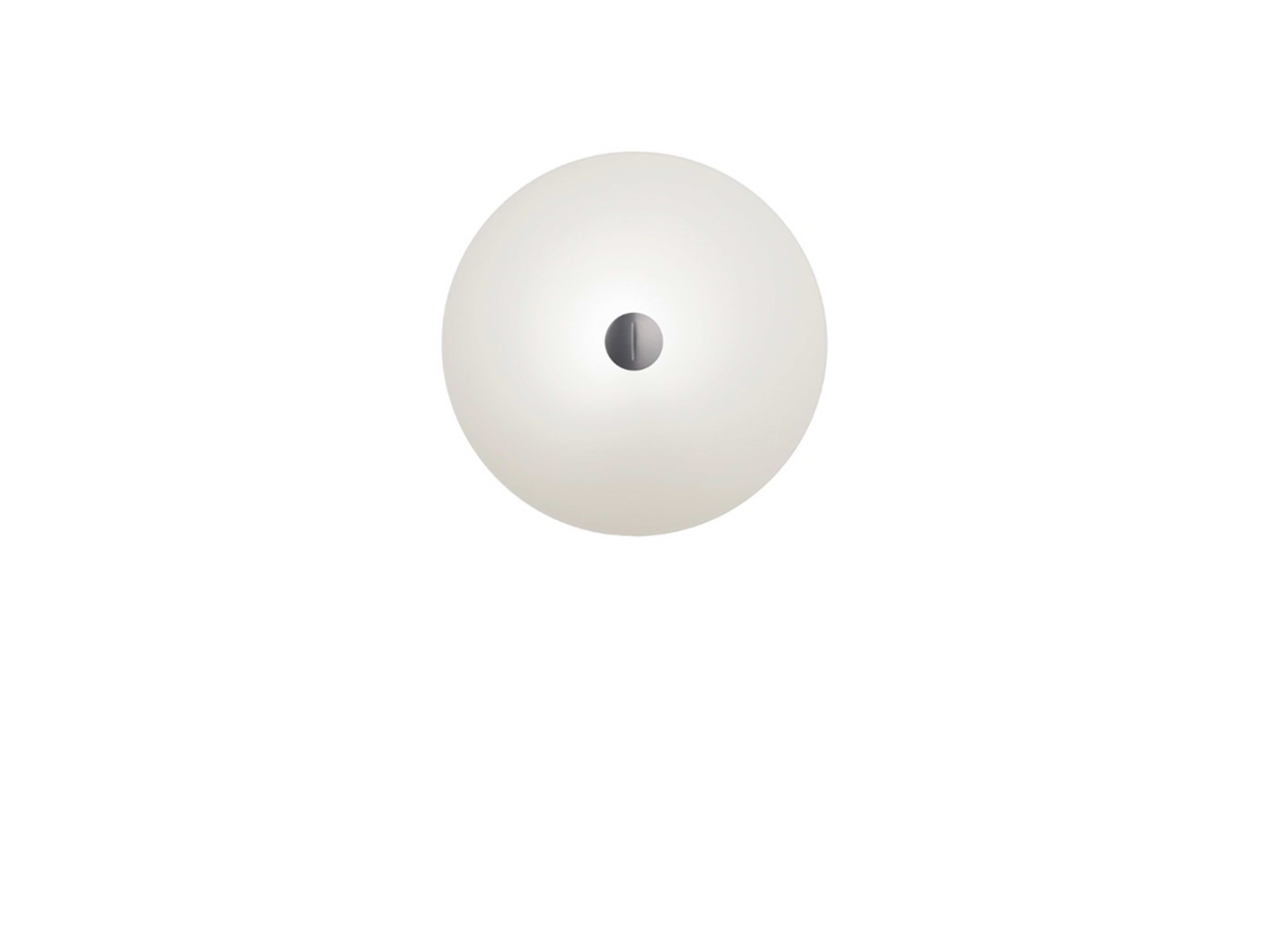 Bit 3/Orbital 3 Glasskærm Hvid - Foscarini