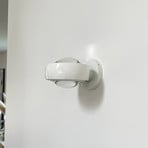 LOOM DESIGN LED-Wandleuchte Optic, Aluminium Ø 12 cm drehbar