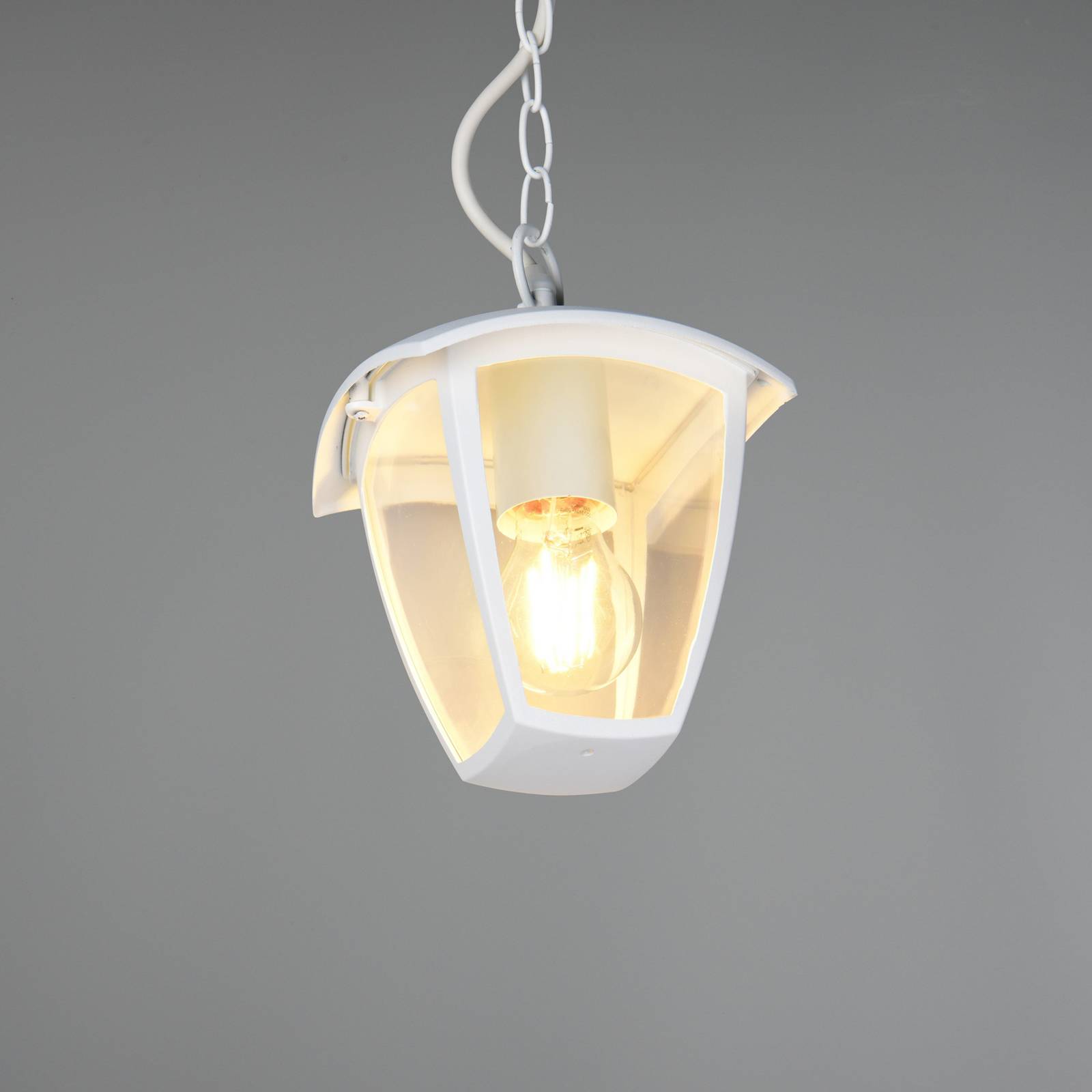 Außenhängeleuchte VENTA, weiß, 17 x 17 cm, Metall, IP44 günstig online kaufen