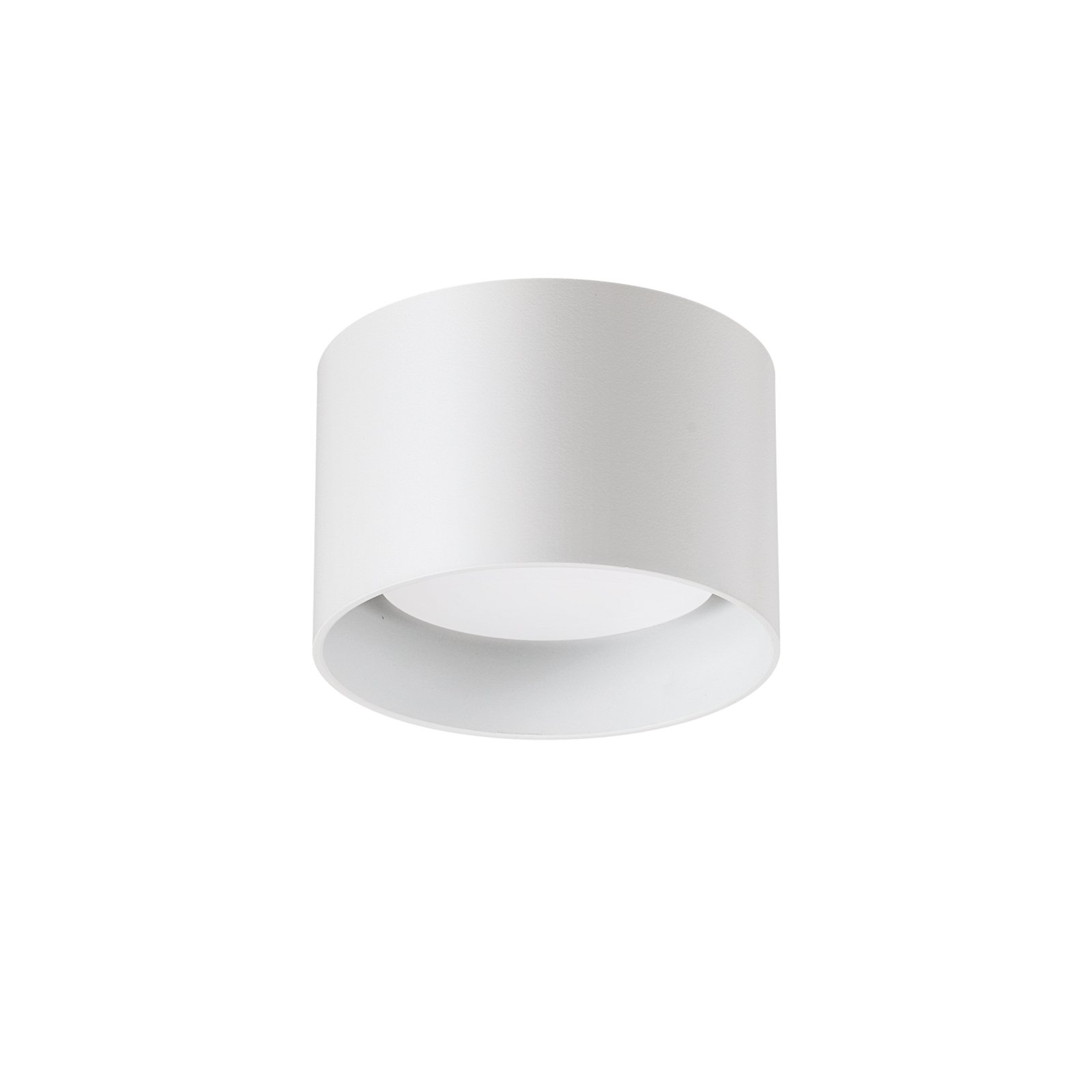 Ideal Lux Downlight Spike Round, blanc, aluminium, Ø 10 cm