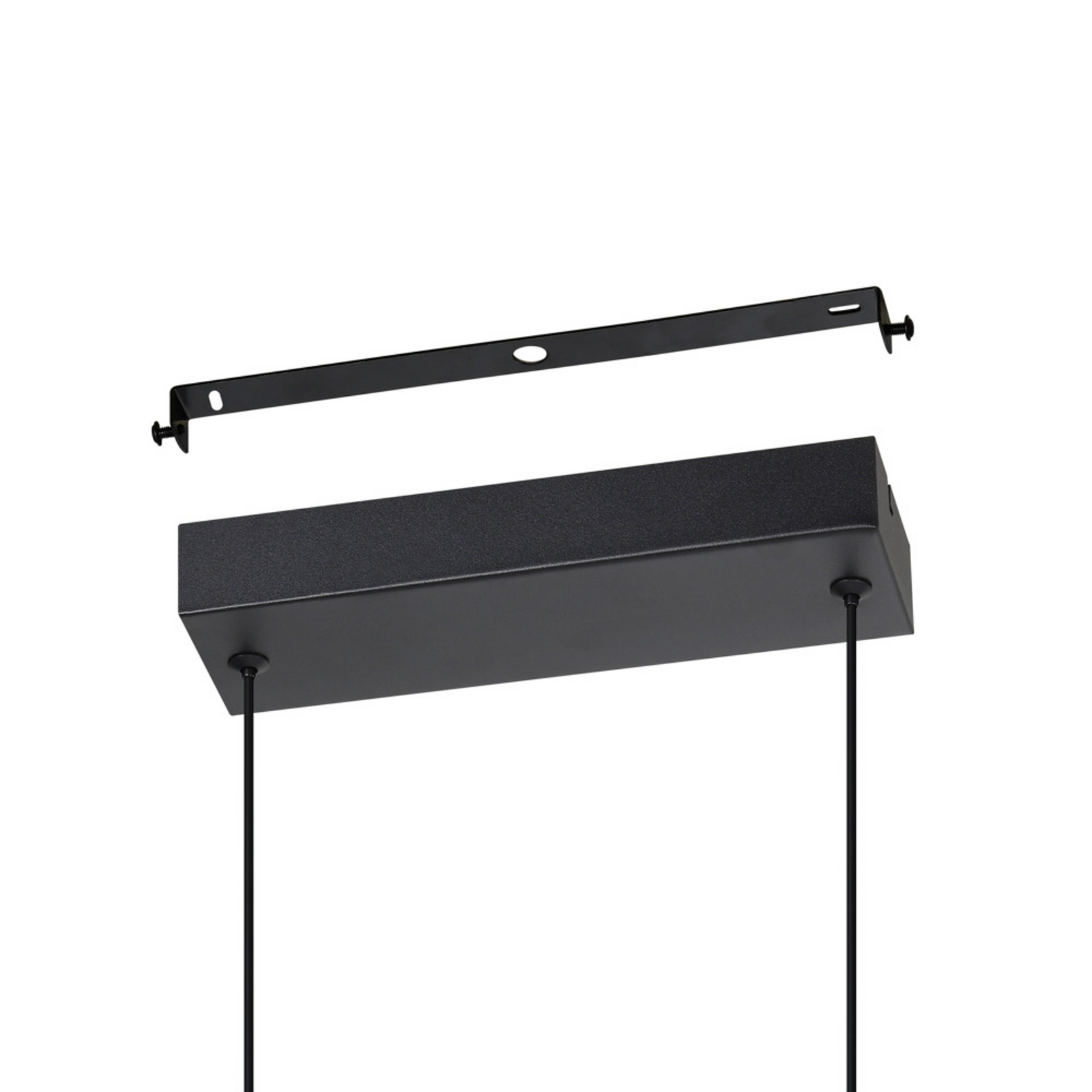EGLO LED hanglamp CONAPRATO, zwart/messing, 115 cm, CCT EGLO LED hanglamp CONAPRATO, zwart/messing, 115 cm, CCT