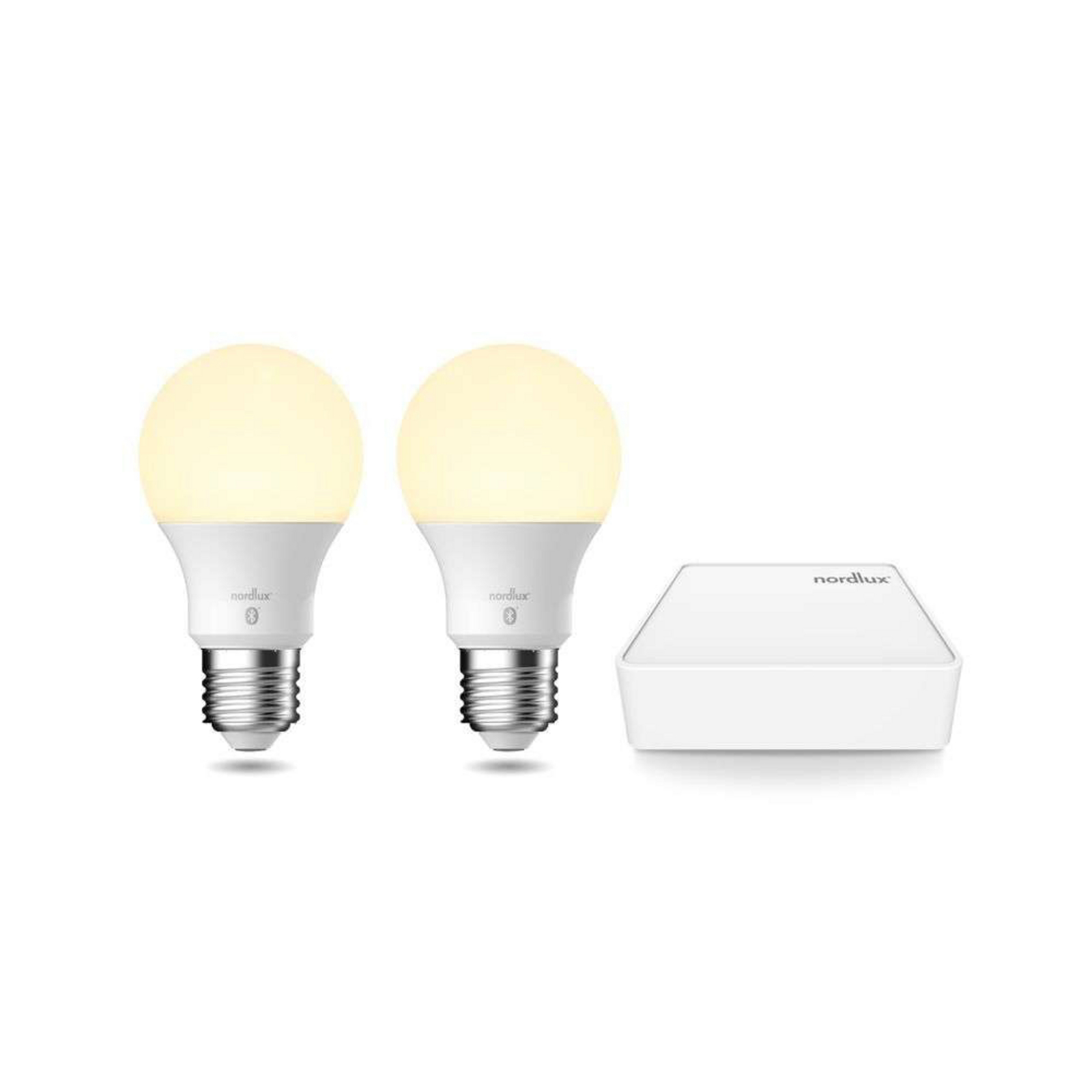 Start Pack 2 x Leuchtmittel Smart E27 (900 lm) + Bridge - Nordlux
