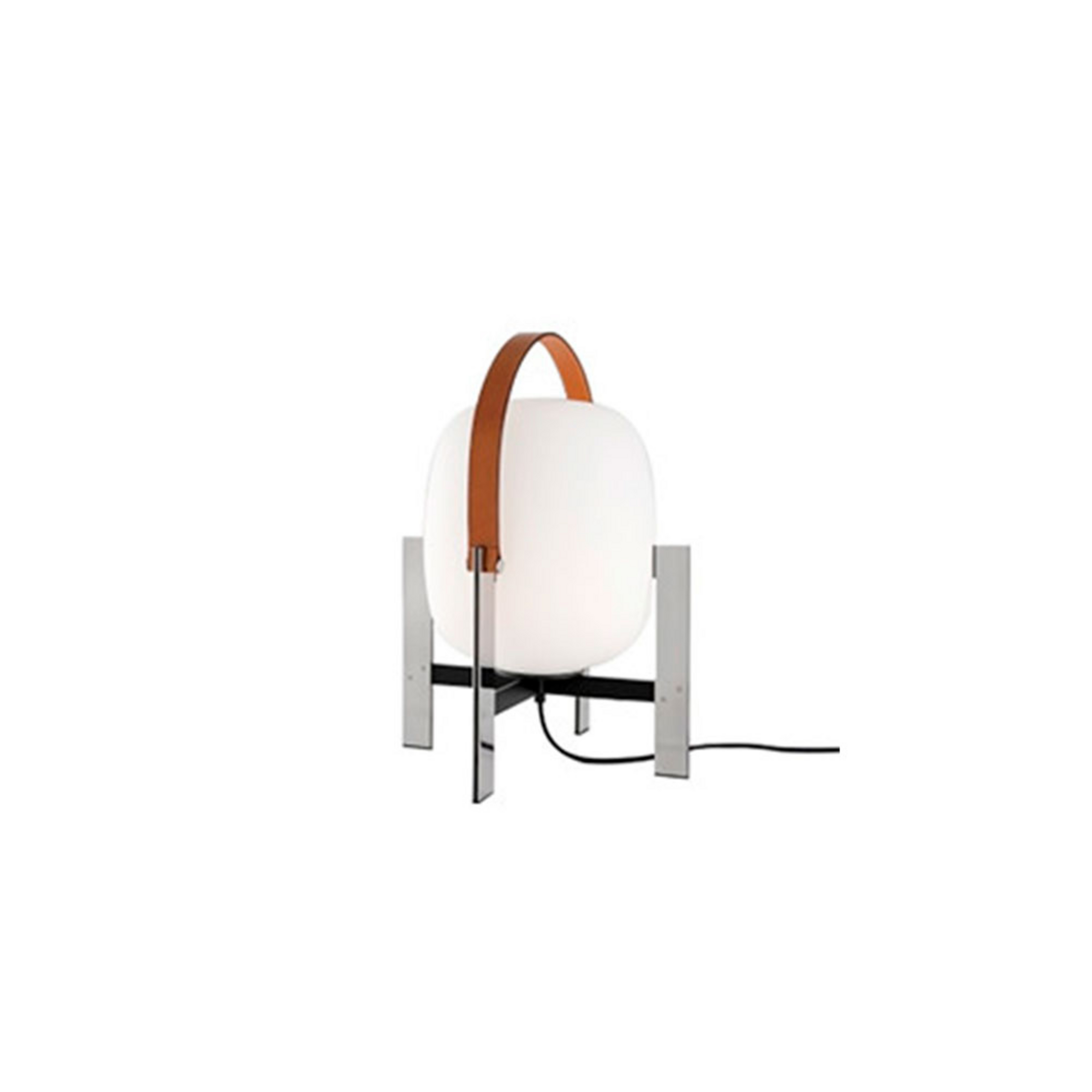 Cesta Metálica bordlampe, bærer, stål - Santa & Cole