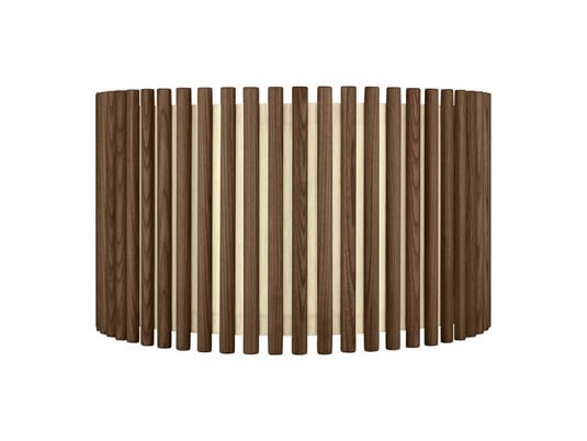Komorebi Abat-jour Large Circle Dark Oak - UMAGE