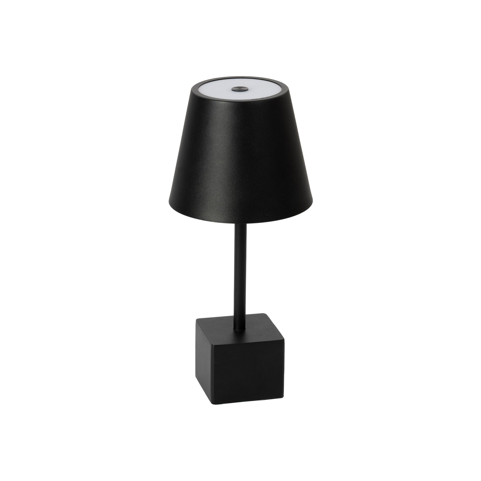 Janea Cube Portable Pöytävalaisin Dim. IP54 Musta - Lindby