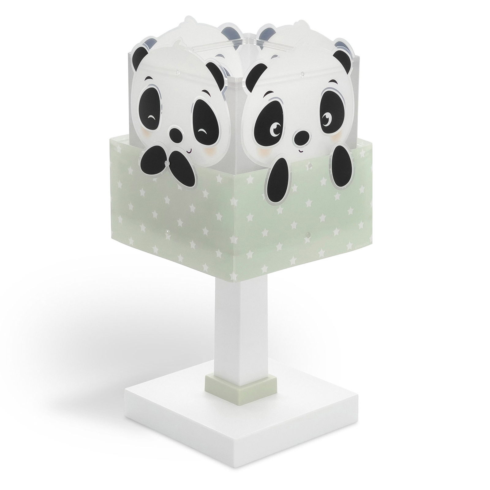 Dalber Panda children's table lamp, green