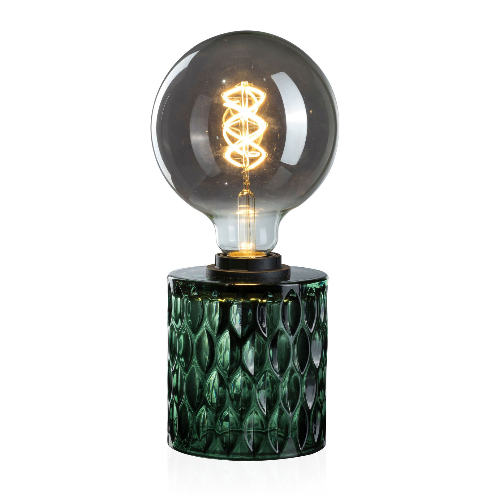 Pauleen Crystal Magic stolní lampa, zelené sklo