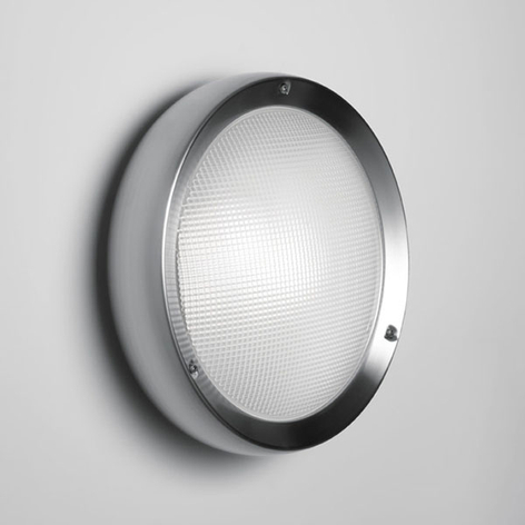 Artemide Niki Edelstahl-Außenwandleuchte