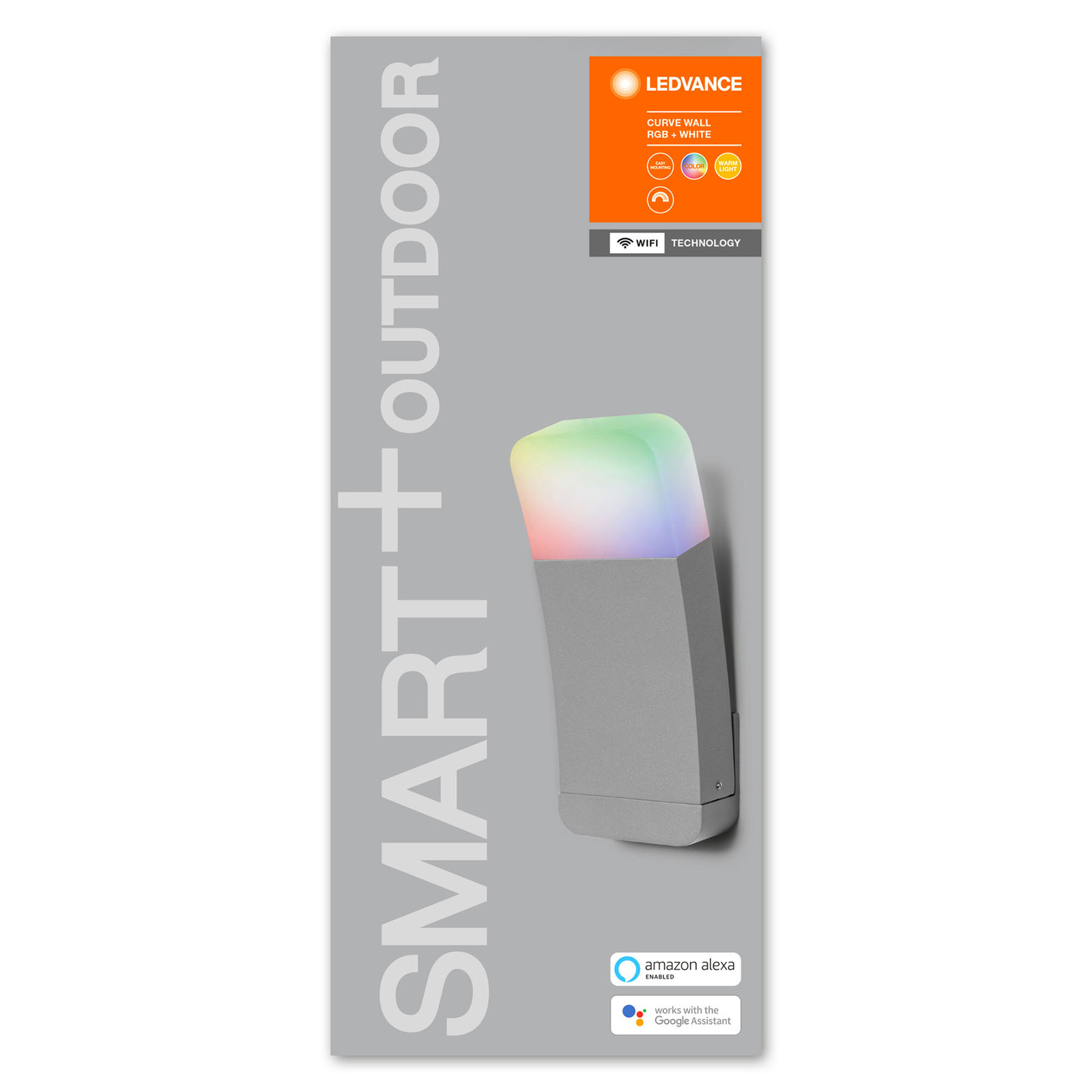 LEDVANCE SMART+ WiFi Curve RGBW stříbrná