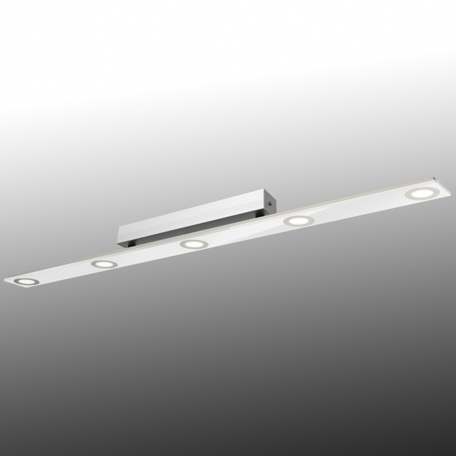 Pano elongated LED ceiling lamp