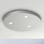 Bopp Close LED-Deckenlampe 3-flammig rund