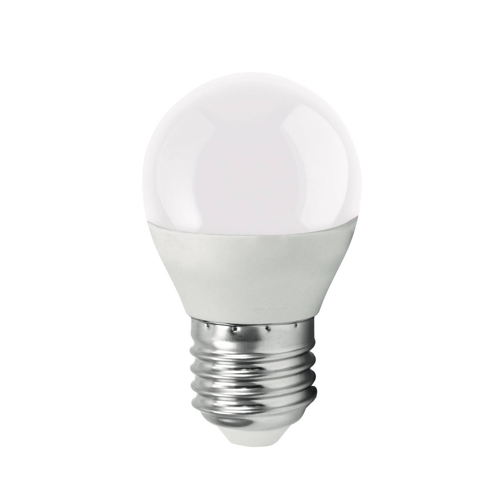 LED-Lampe E27 G45 5W MiniGlobe, universalweiß