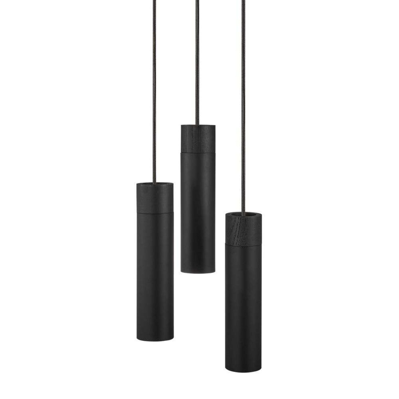 Tilo 3 Závěsná Lampa Black - Nordlux