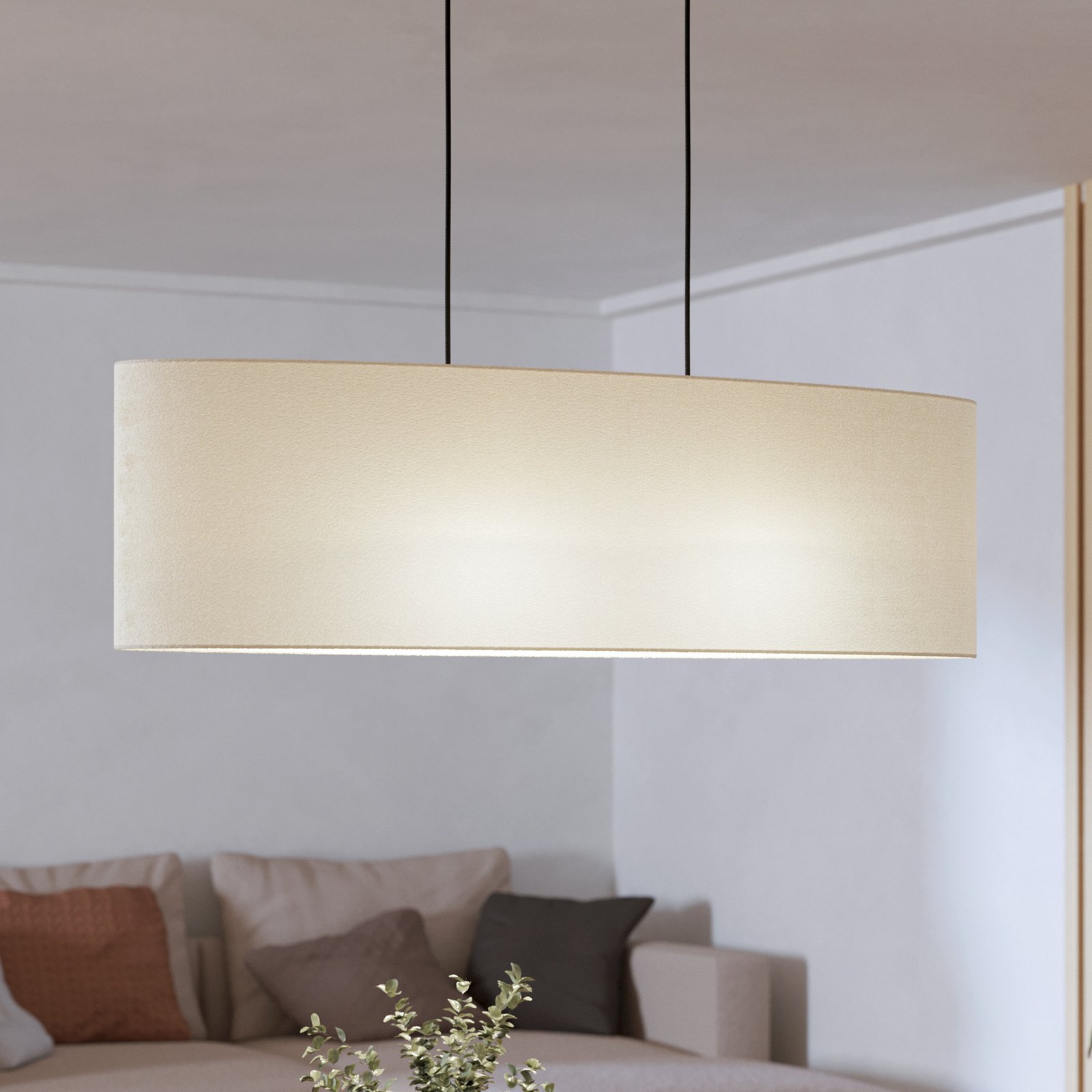 Febres, negru/alb, cu 2 lumini.