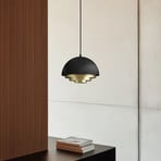 Milieu Colour Mini Pendel Black/Brass - Warm Nordic