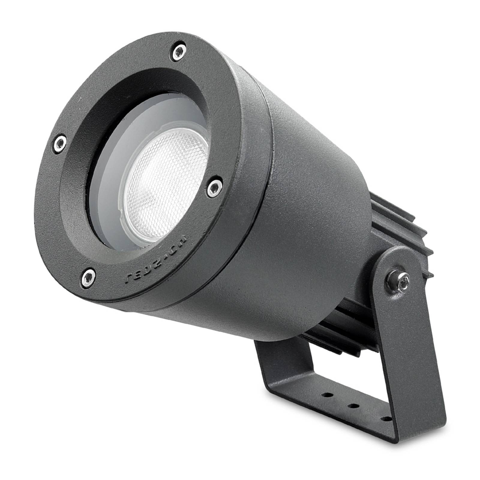 Ledkia - Leds-C4 Hubble Aluminium - 1 Licht Außenstrahler Urban Grey IP65 GU10