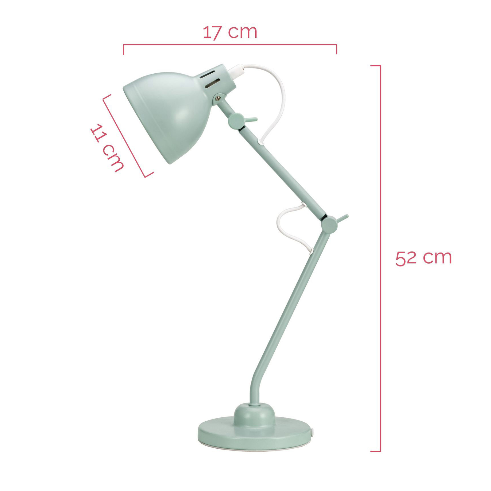 Pauleen True Buddy table lamp in soft green