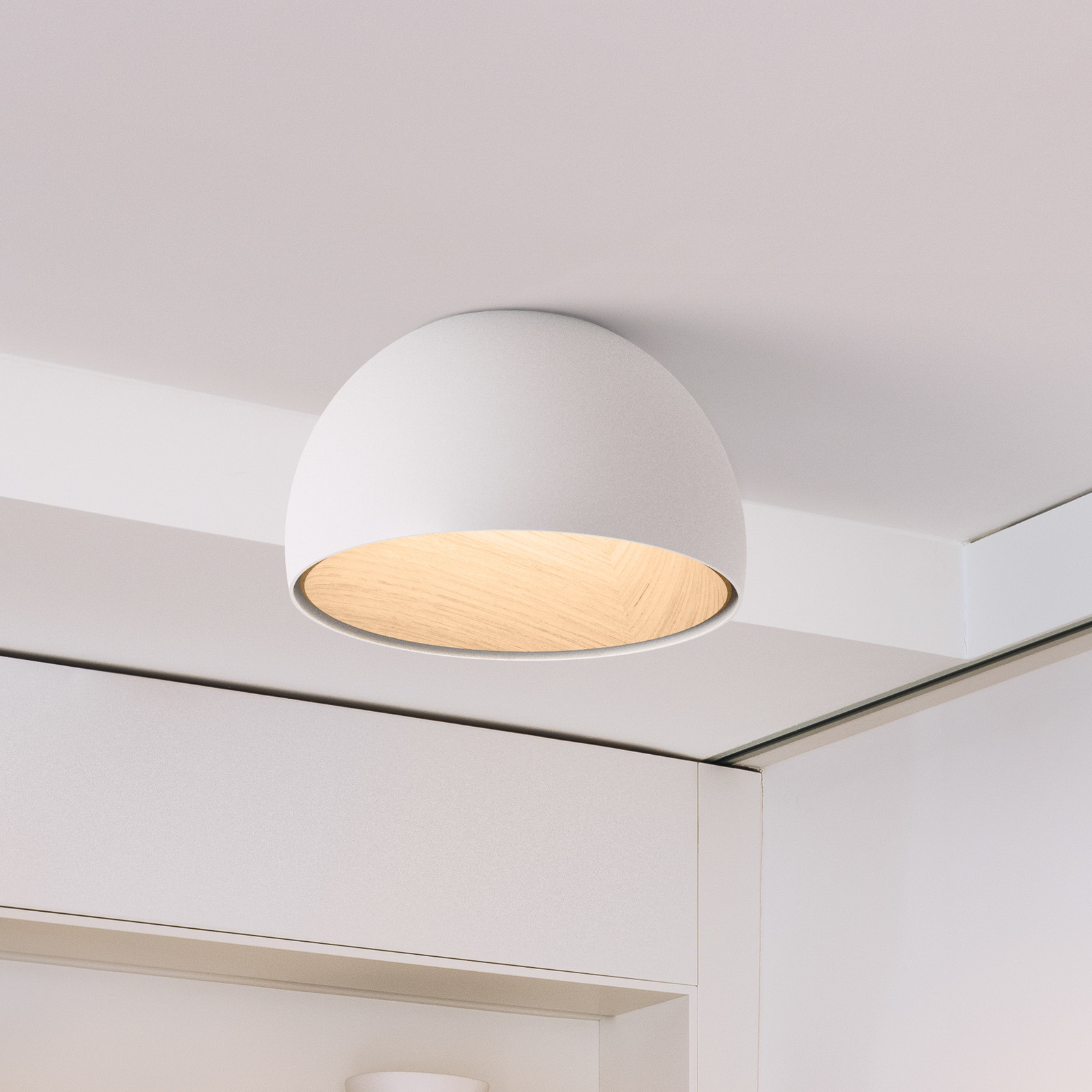 Vibia Duo 4874 plafonieră LED albă - Camera de zi / sufragerie - Modern - Metal