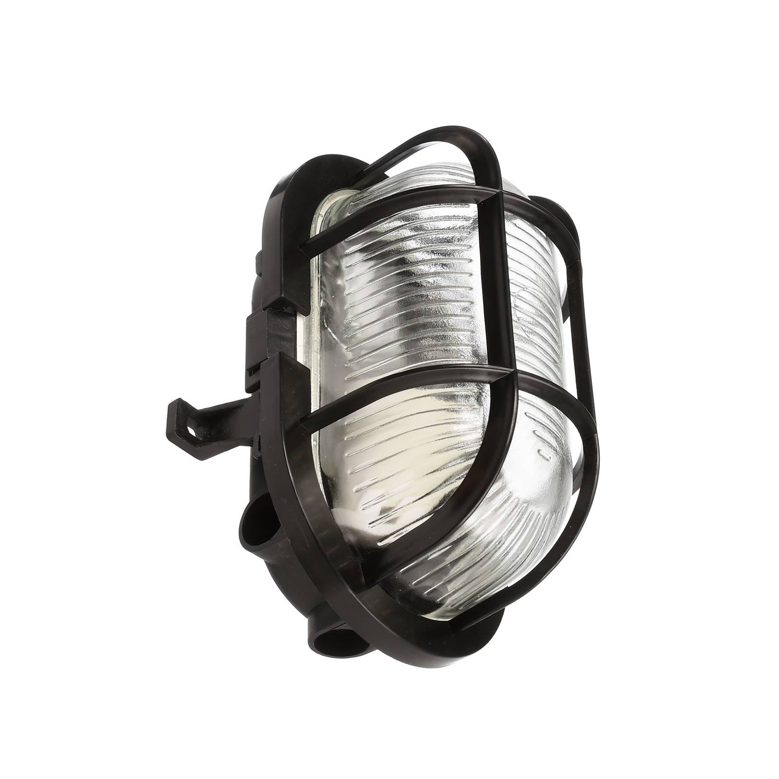 Deko-Light Luminaire pour locaux humides Sotano Retro, noir, 19 x 12 cm, IP44