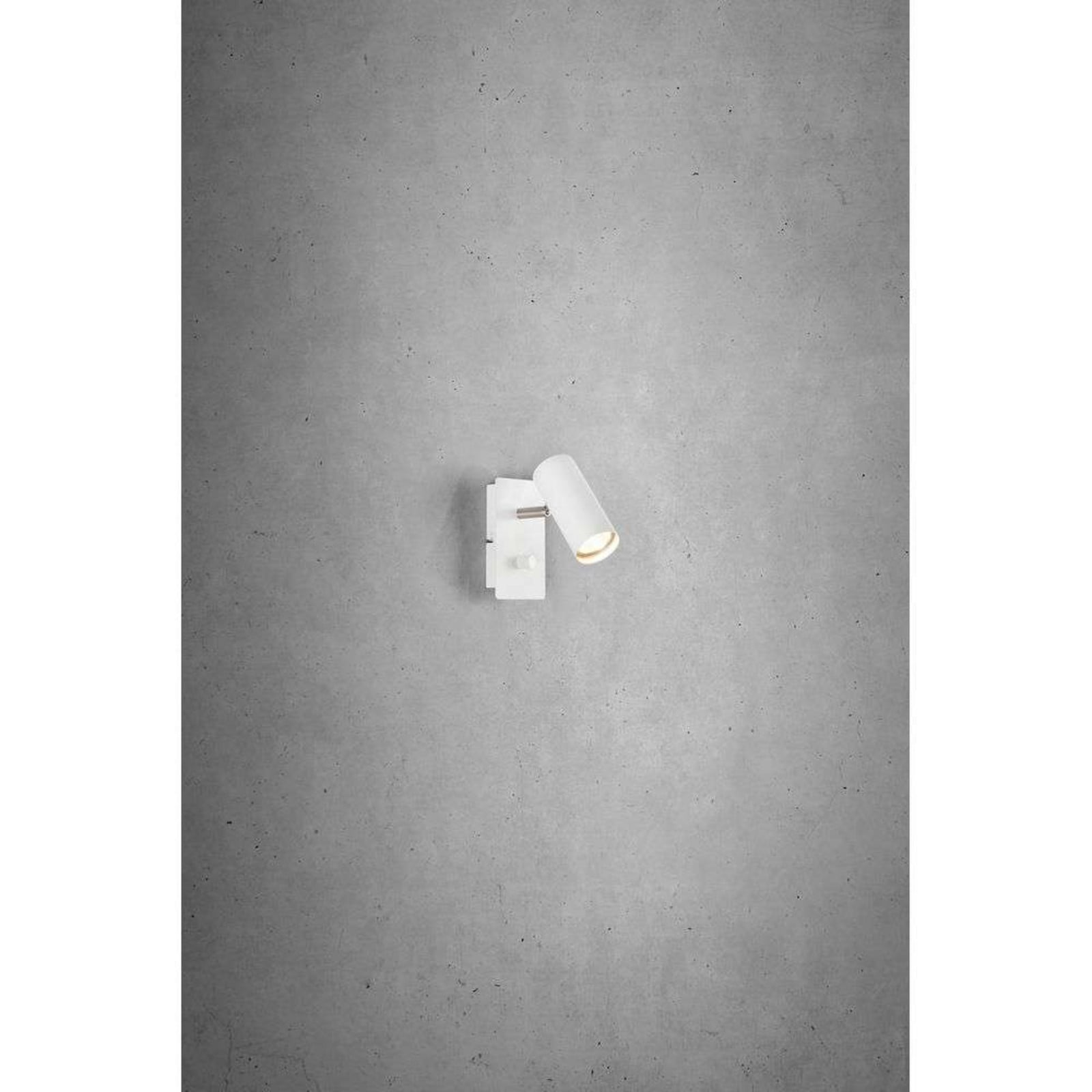 Barcelona Wandleuchte White Markslöjd - Wohnzimmer - Metall