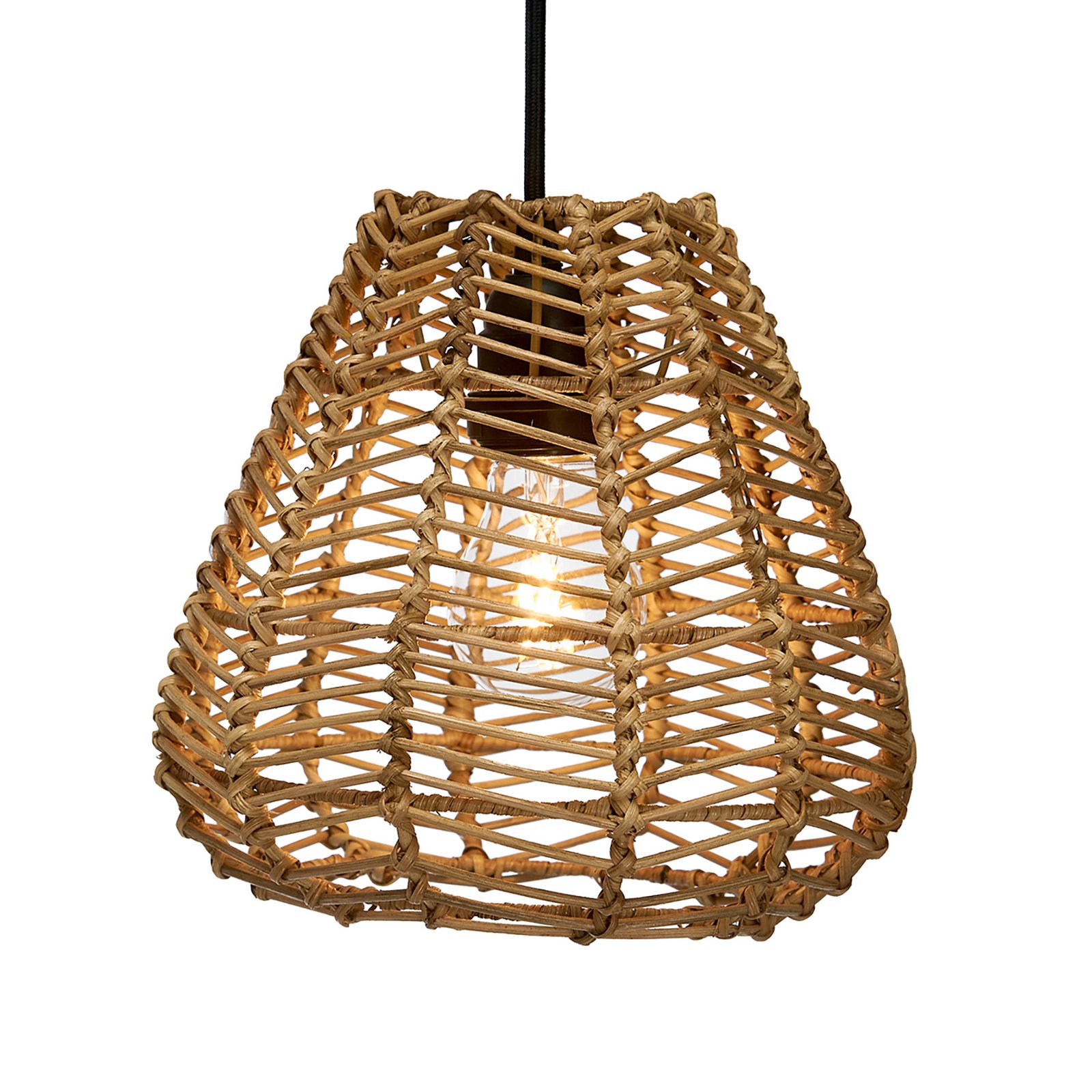 PR Home Adelle Hängelampe aus geflochtenem Rattan
