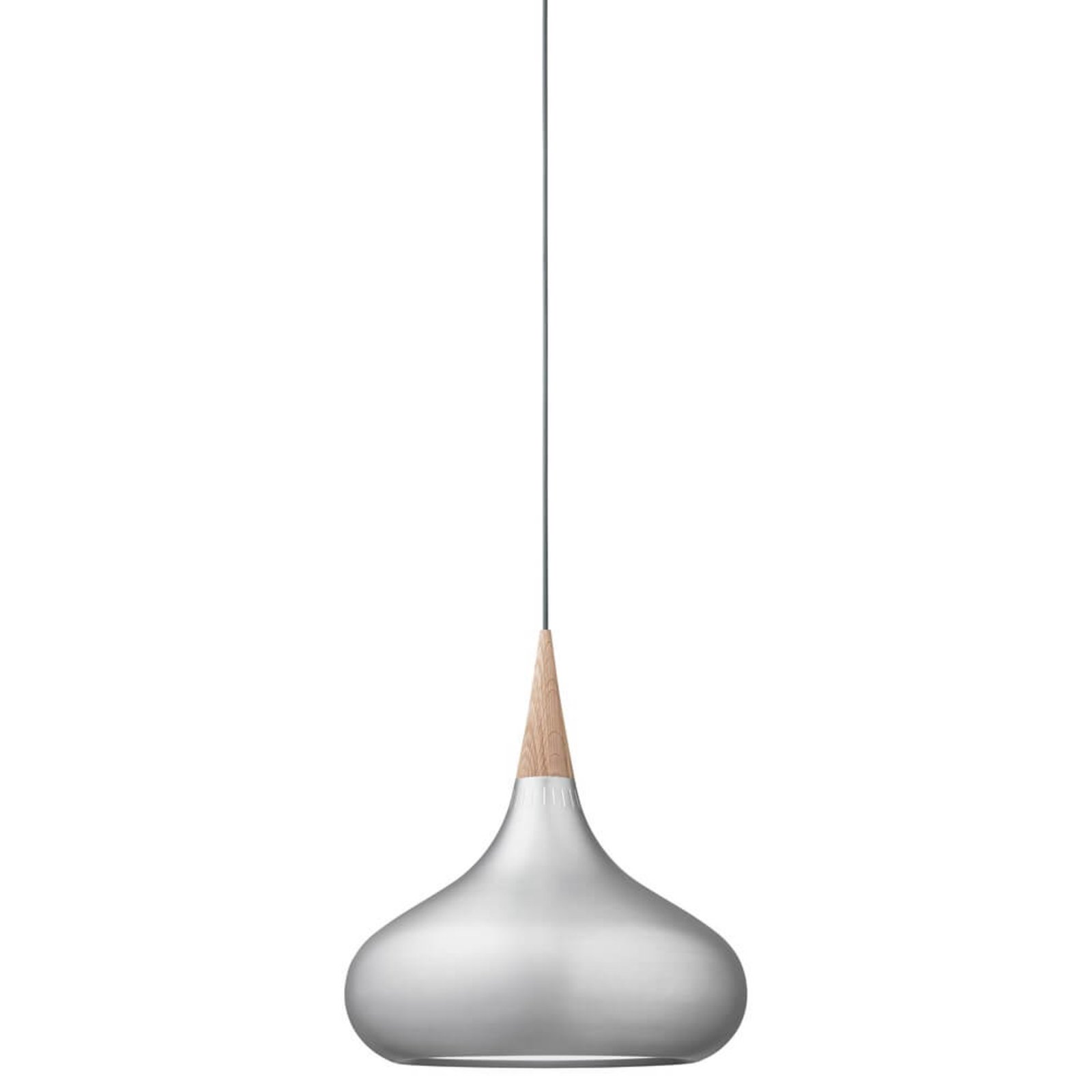 Orient P3 Candeeiro Suspenso Matte Alu/Oak - Fritz Hansen