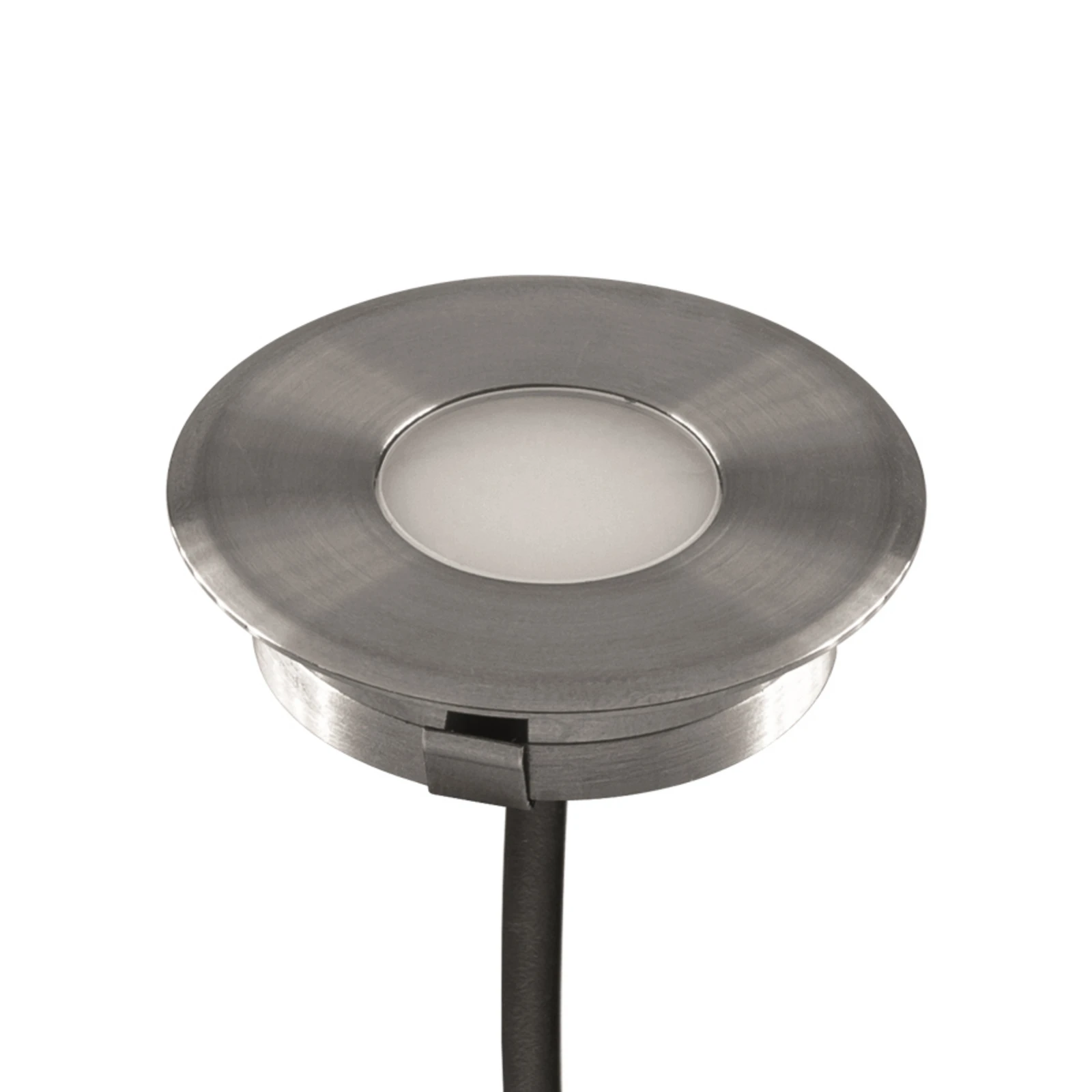 EVN L67100602 Bodeneinbauleuchte, Ø 4,5 cm, 3.000K
