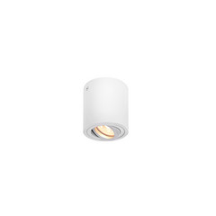 SLV Triledo plafoniera, bianco, alluminio, Ø 10 cm